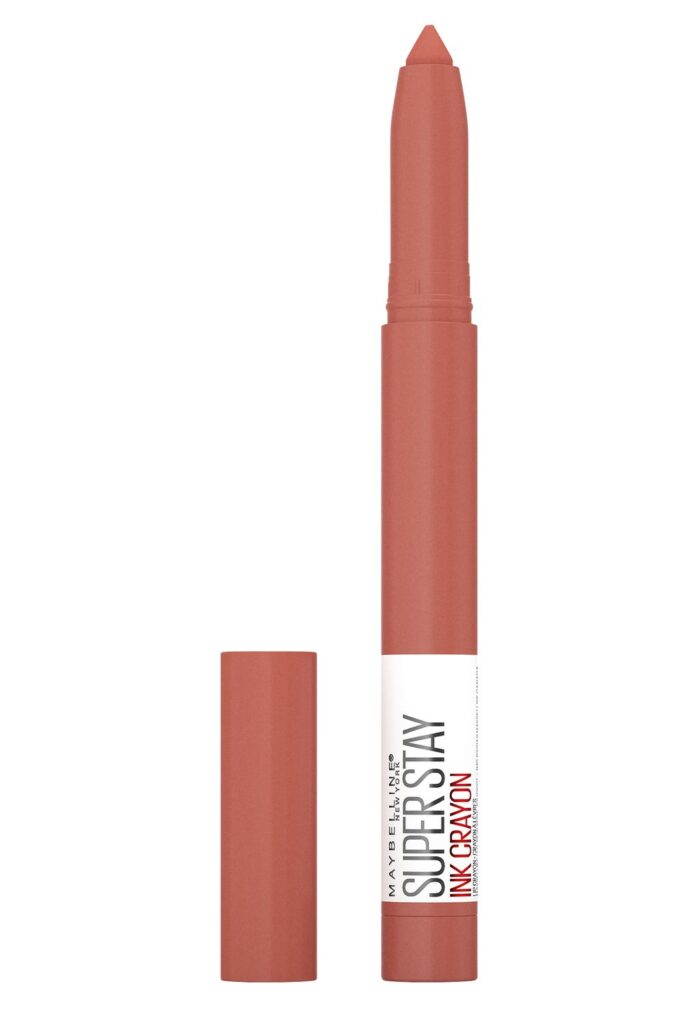 Губная помада Super Stay Ink Crayon Maybelline New York, цвет 100 reach high