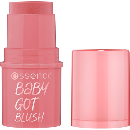 [T] Румяна Essence Baby Got Blush Легко наносятся и растушевываются. Пигментированные кремовые румяна-карандаши Веганские и не тестируются на животных. Не содержат глютена. Парабены. Спирт и частицы микропластика. 30 розовых оттенков. Весь день. 0,19 жид