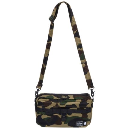 Сумка на плечо BAPE x Porter 1st Camo, Зеленая