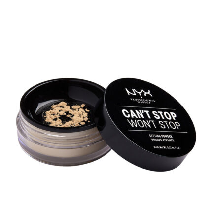 Пудра Can’t stop won’t stop setting powder Nyx professional make up, 6г, banana