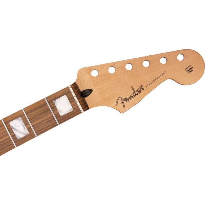 Оригинальный гриф Stratocaster серии Fender Player со вставками в виде блоков, Pau Ferro Player Series Stratocaster Neck