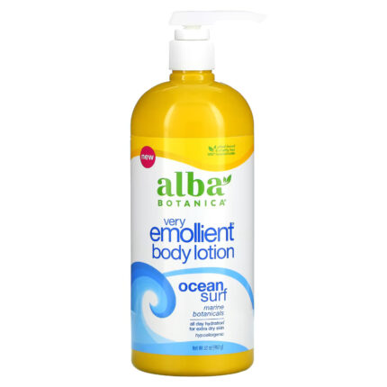 Alba Botanica, Very Emollient, интенсивный смягчающий лосьон для тела, максимальная формула, 907 г (32 унции)