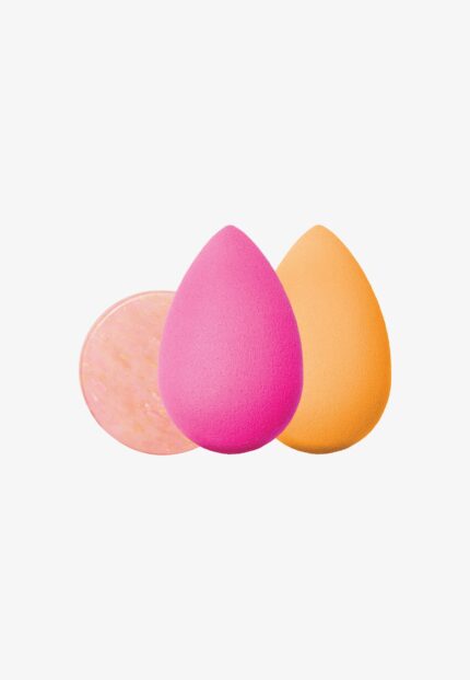 Спонжи для макияжа Brushworks Hd Complexion Sponge Duo Brushworks, розовый