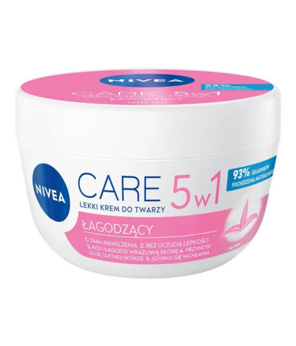 Nivea Успокаивающий легкий крем для лица Care 5in1 100мл