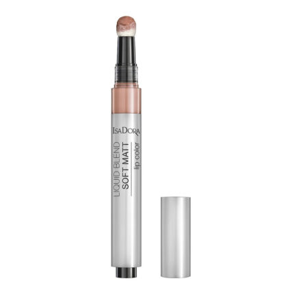 Isadora Liquid Color Blend Soft Matt жидкая полуматовая помада для губ 80 Toffee Pink 3мл