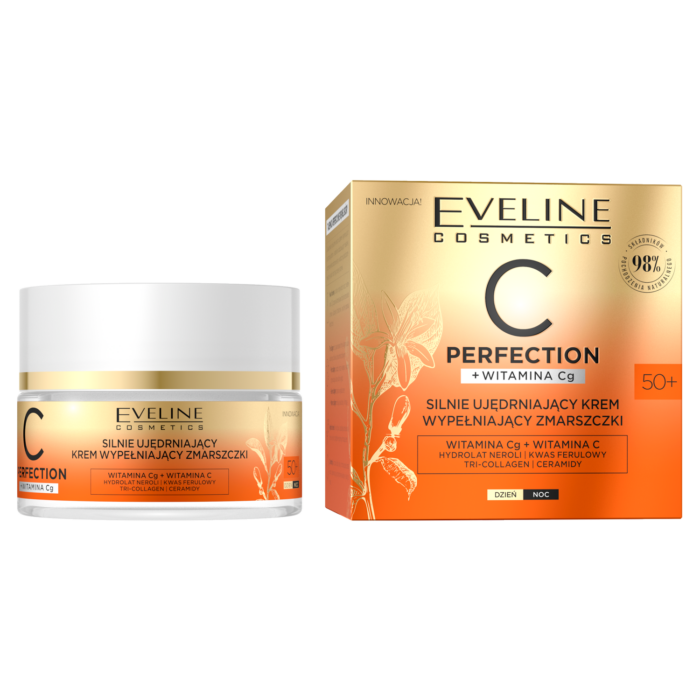 Eveline Cosmetics C-Perfection укрепляющий крем для лица 50+, 50 мл