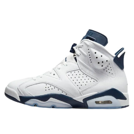 Мужские кроссовки Nike Air Jordan 6 Retro, белый/темно-синий