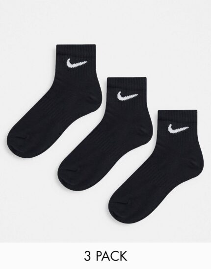 Набор из 3 белых носков Nike Everyday Lightweight Footsie