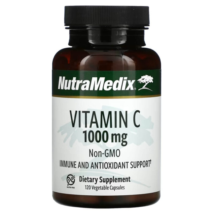 Витамин C NutraMedix 1000 мг, 120 капсул