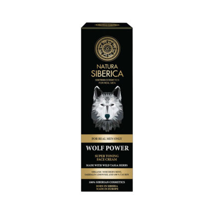 Natura Siberica Men Wolf Power тонизирующий крем для лица для мужчин 50мл