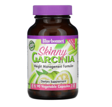 Формула для контроля веса Skinny Garcinia 90 капсул Bluebonnet Nutrition