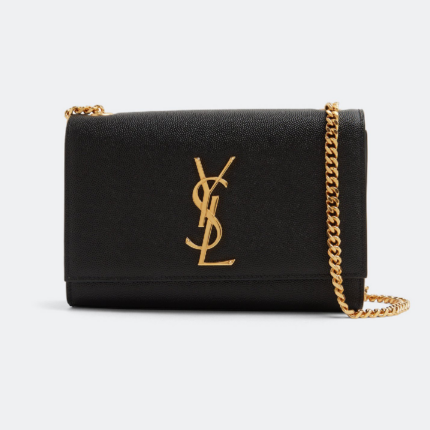 Сумка кросс-боди SAINT LAURENT Small Kate chain, черный