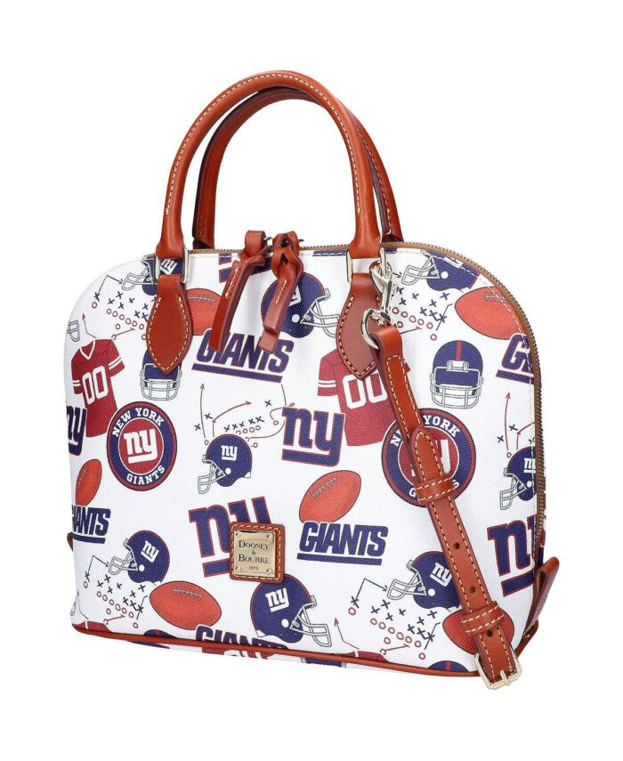 Женская сумка-портфель New York Giants Gameday на молнии Dooney & Bourke