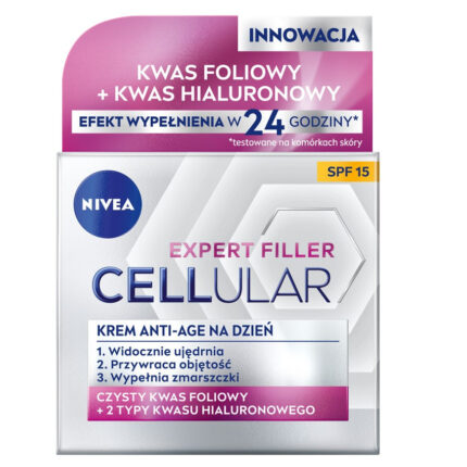 Nivea Дневной антивозрастной крем Cellular Expert Filler SPF15 50мл