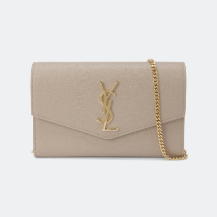 Клатч SAINT LAURENT Envelope pouch, черный