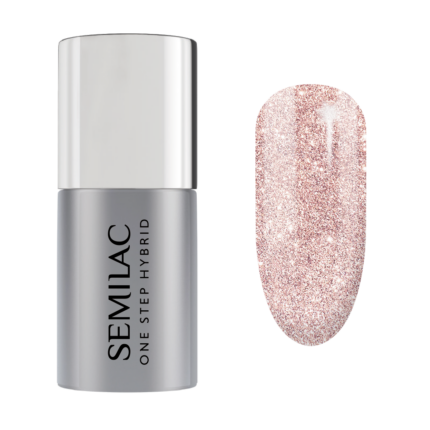 Semilac One Step Hybrid гибридный лак для ногтей, S253 Natural Pink