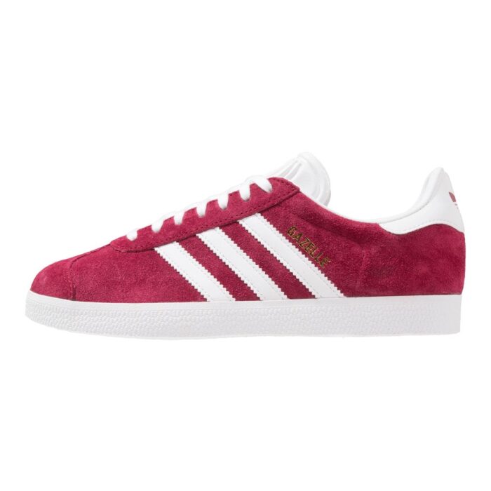 Кроссовки Adidas Originals Gazelle Unisex, малиновый/белый