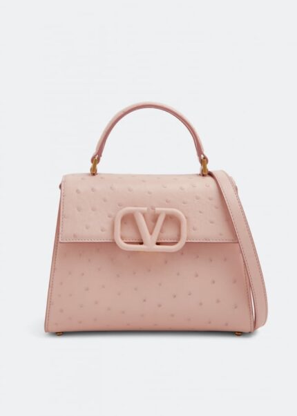 Сумка VALENTINO GARAVANI Roman stud top handle bag, белый