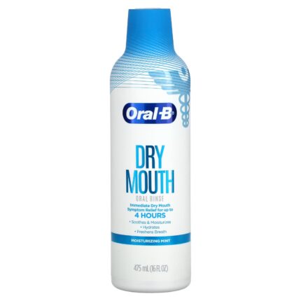 Ополаскиватель Oral-B Dry Mouth для полости рта, увлажняющая мята, 475 мл