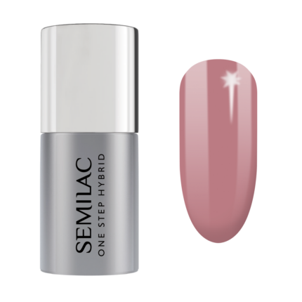 Semilac One Step Hybrid гибридный лак для ногтей, S240 Peach Beige