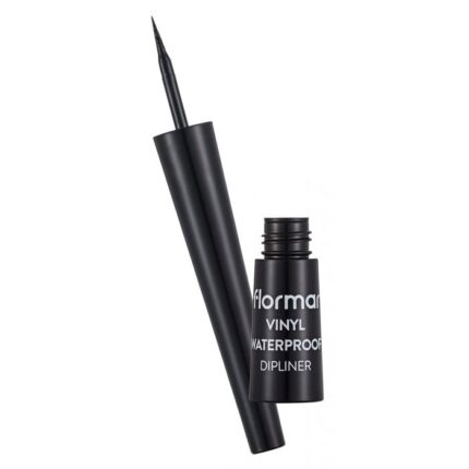 Подводка для глаз Dipliner Eyeliner Matte Waterproof Flormar, Negro