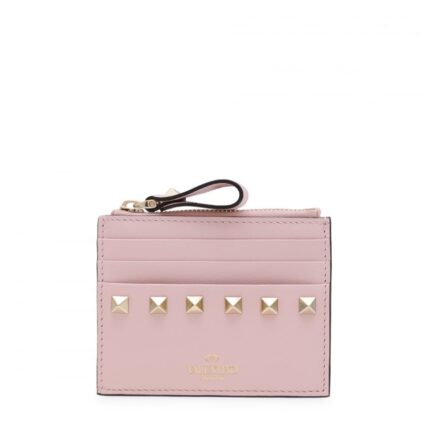 Кошелек VALENTINO GARAVANI Rockstud zippered wallet, черный