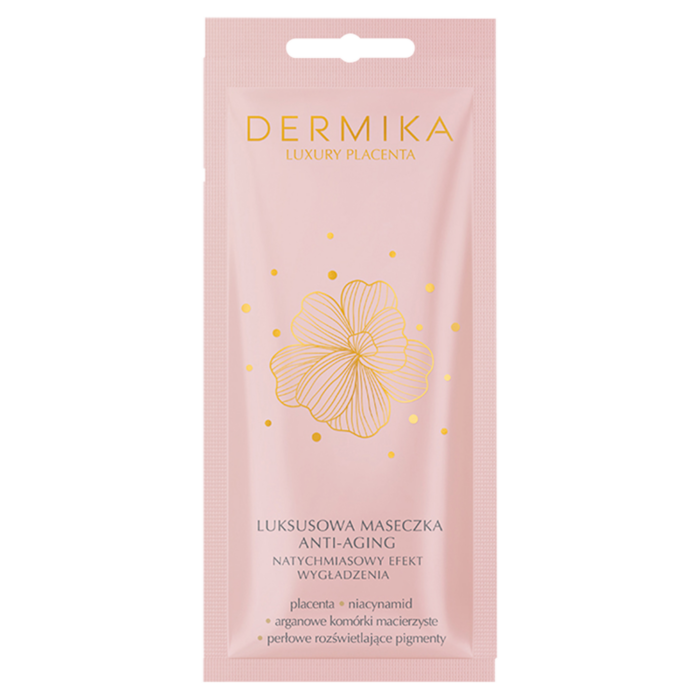 Dermika Luxury Placenta Разглаживающая маска для лица, 10 мл