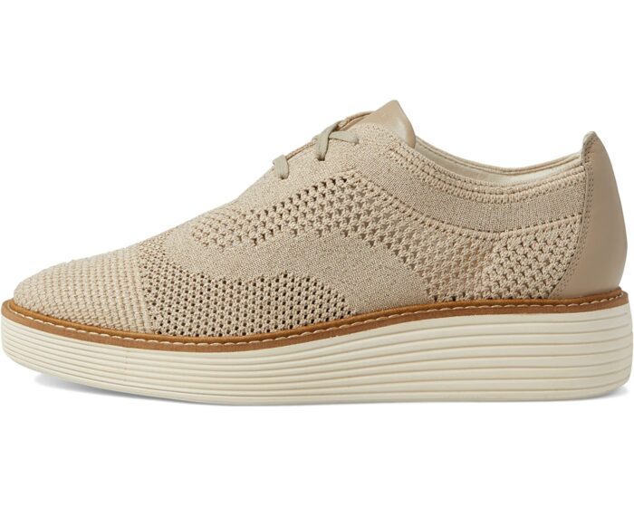 Оксфорды Original Grand Platform Stitchlite Oxford Cole Haan, ржаной трикотаж