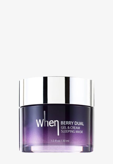 Маска для лица When Berry Dual Gel & Cream Sleeping Mask When