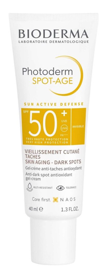 Bioderma Photoderm Spot-Age SPF50+ защитный крем с фильтром, 40 ml