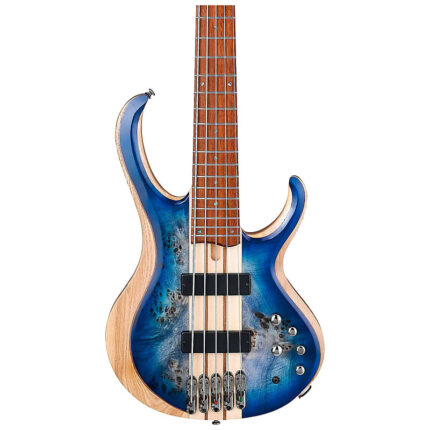 Ibanez BTB845 Стандартная 5-струнная бас-гитара BTB, цвет Cerulean Blue Burst Low-Gloss