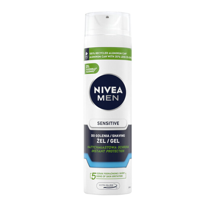 Nivea Гель для бритья Men Sensitive успокаивающий 200мл