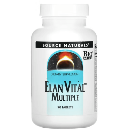 Мультивитамины без железа Life Force Multiple, 180 капсул, Source Naturals