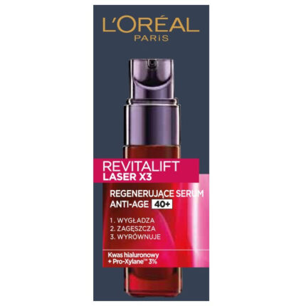 L&apos;Oreal Paris Revitalift Laser X3 регенерирующая антивозрастная сыворотка 30мл