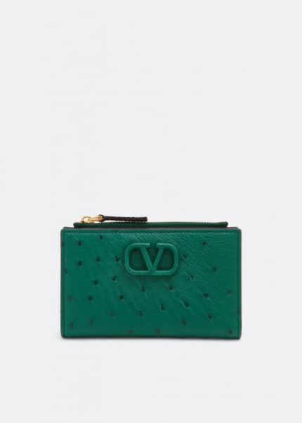 Кошелек VALENTINO GARAVANI VLogo Signature coin purse, зеленый