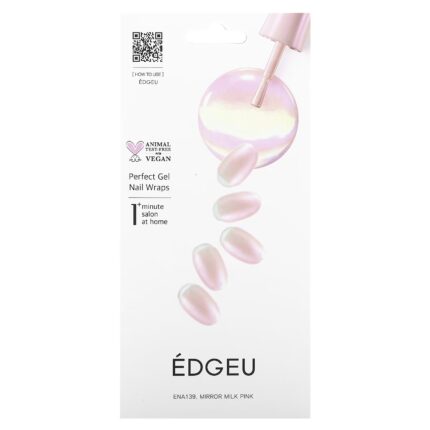 Уход за ногтями рук Edgeu Perfect Gel Nail Wraps ENP120 Coral Stone, набор из 16 шт.