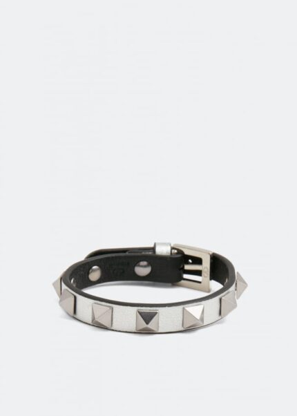 Браслет VALENTINO GARAVANI Rockstud bracelet, серебряный