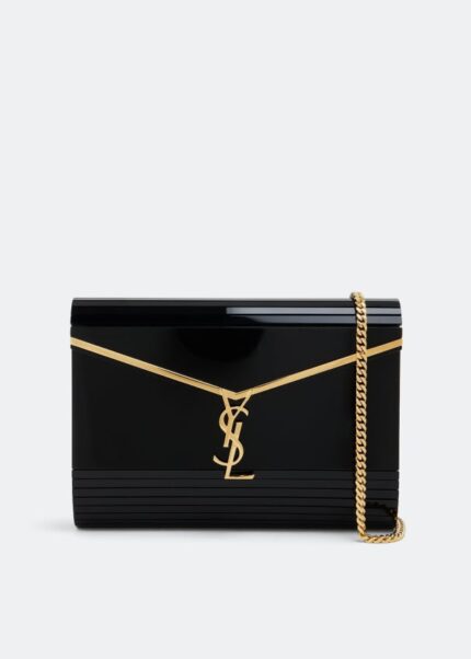 Сумка SAINT LAURENT Vicky minaudière bag, черный