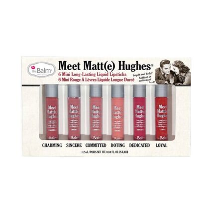 Набор матовых губ для губ Meet Matte Hughes 1 шт The Balm