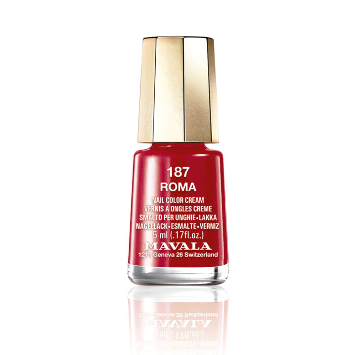 Лак для ногтей Nail color Mavala, 5 мл, 187-roma