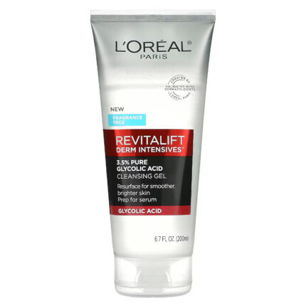 Очищающий гель с 3,5% гликолевой кислотой L&apos;Oreal Revitalift Derm Intensives, 200 мл