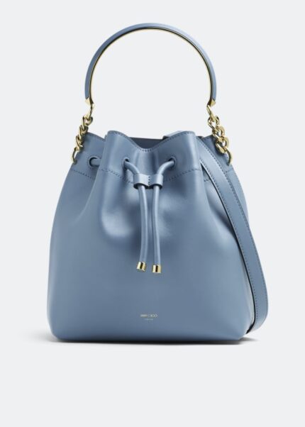 Сумка-хобо JIMMY CHOO Diamond Soft small hobo bag, белый