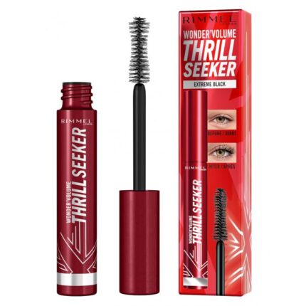 Тушь для ресниц Volume Thrill Seeker Máscara de Pestañas Rimmel, Pitch Black