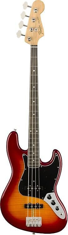 Fender Rarities Flame Ash Top Jazz Bass- Plasma Red Burst