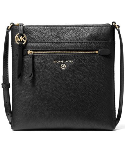 Маленькая сумка через плечо jet set charm north south flat Michael Kors, черный