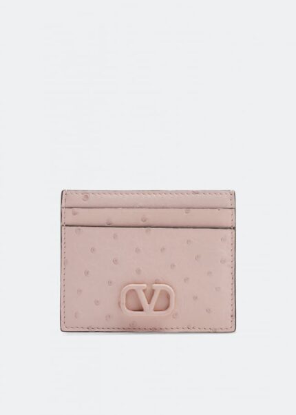 Картхолдер VALENTINO GARAVANI VLogo Signature card case, черный