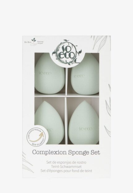 Кисти для макияжа So Eco Complexion Sponge Set So Eco, зеленый