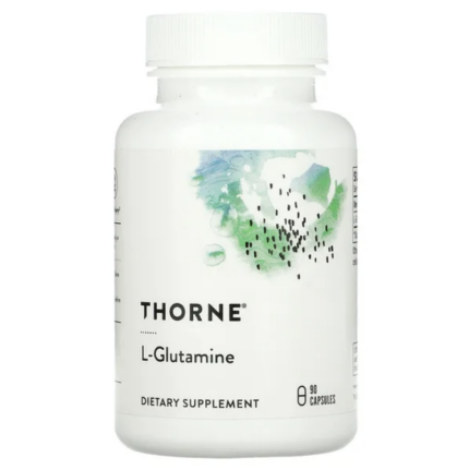 L-Glutamine, L-глутамин, Thorne Research, 90 капсул