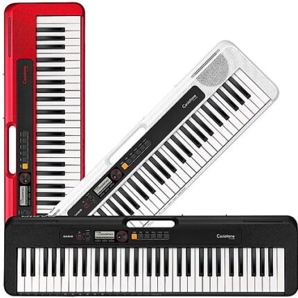 Casio Casiotone CT-2200RD RED — Super Portable — может работать от аккумулятора, имеет огромную звуковую библиотеку CTS200RD