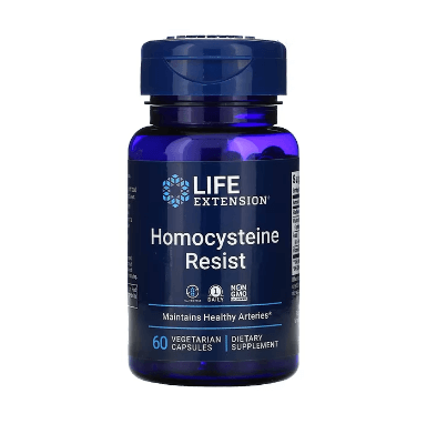 Комплекс витаминов В Homocysteine ​​Resist 60 капсул Life Extension